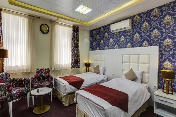 اتاق-دو-تخته- راه-و-ما-یزدرزرو هتل-های